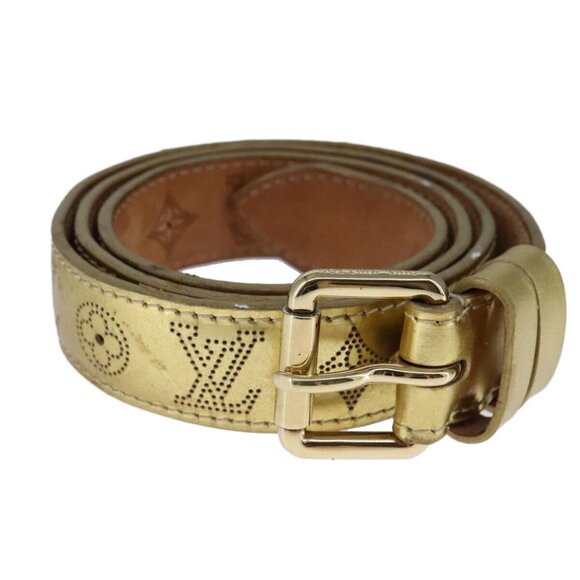 LOUIS VUITTON Monogram Mahina Ceinture Belt - Picture 1 of 16